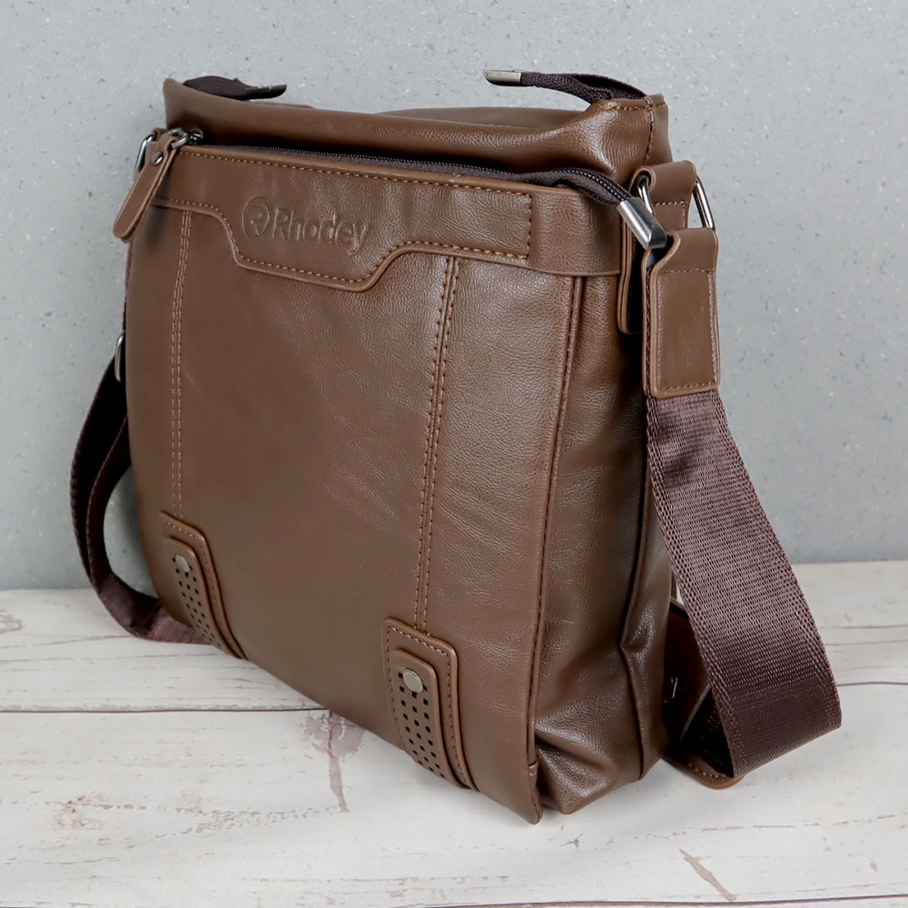 Rhodey Tas Selempang Messenger Crossbody Bag Pria dengan Dompet - 15036