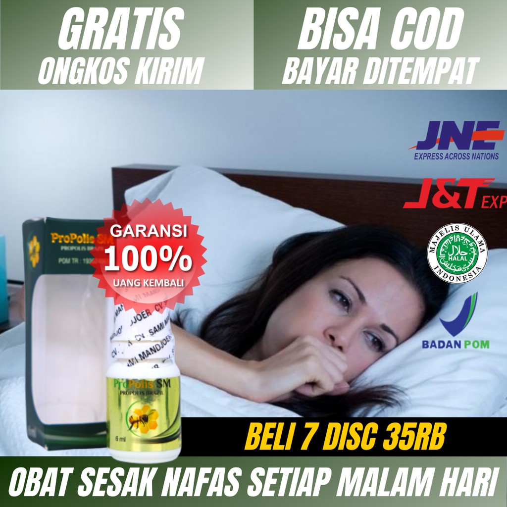 Obat Sesak Nafas Setiap Malam Hari_Sesak Nafas Pada Malam Hari_Sesak Nafas Anak-Dewasa_Propolis SM