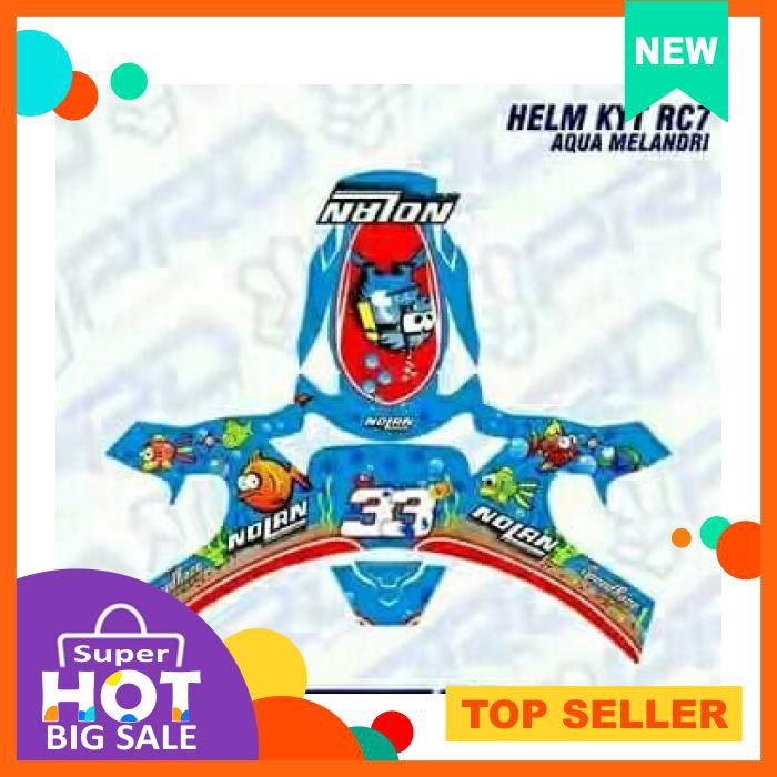 Decal Sticker Helm Full Face Kyt Rc7