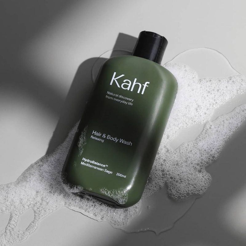 KAHF HAIR AND BODY WASH 200ML / ENERGIZING / RELAXING / KAHF BODY WASH / 2in1 SABUN DAN SHAMPO PRIA