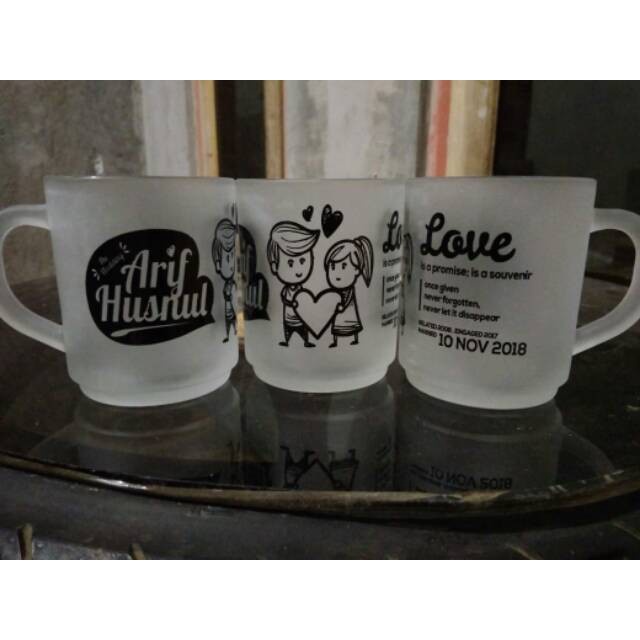 

(TERLARIS) Souvenir pernikahan 60pc paperbag gelas isi
