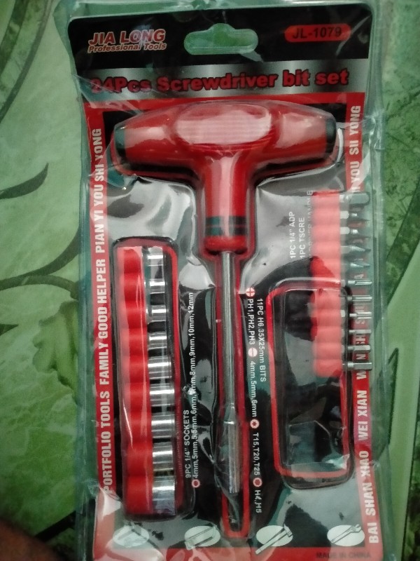 Obeng Multi Kunci Shock Mini 20 In 1 / Tools Kit