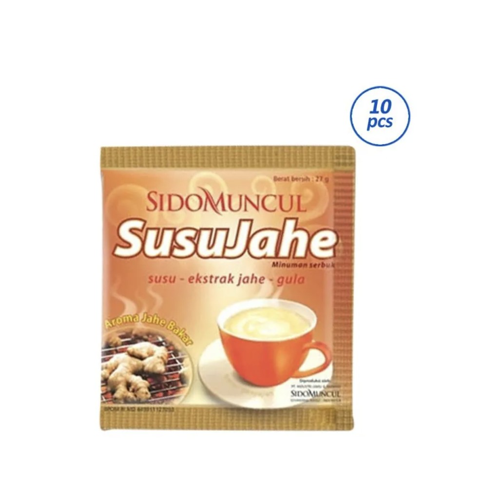 Sidomuncul Susu Jahe 10 sachet/Pack