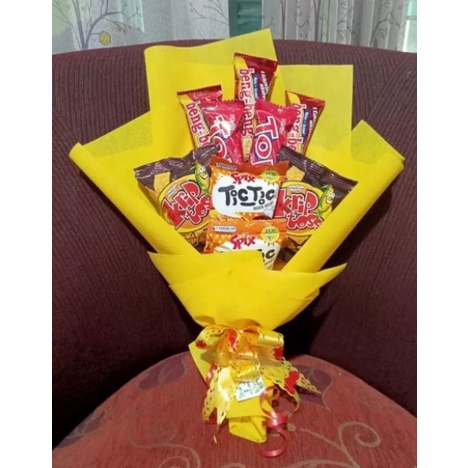 

Buket Snack Termurah!! Buket Snack/Buket Wisuda/Buket Ulang Tahun