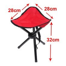 SH Kursi Lipat Segitiga 3 kaki foldable chair fishing chair portable kursi pancing