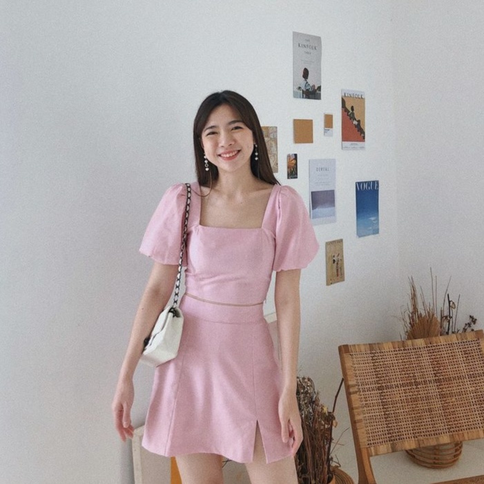 Oudre Sunmi Set - Pink