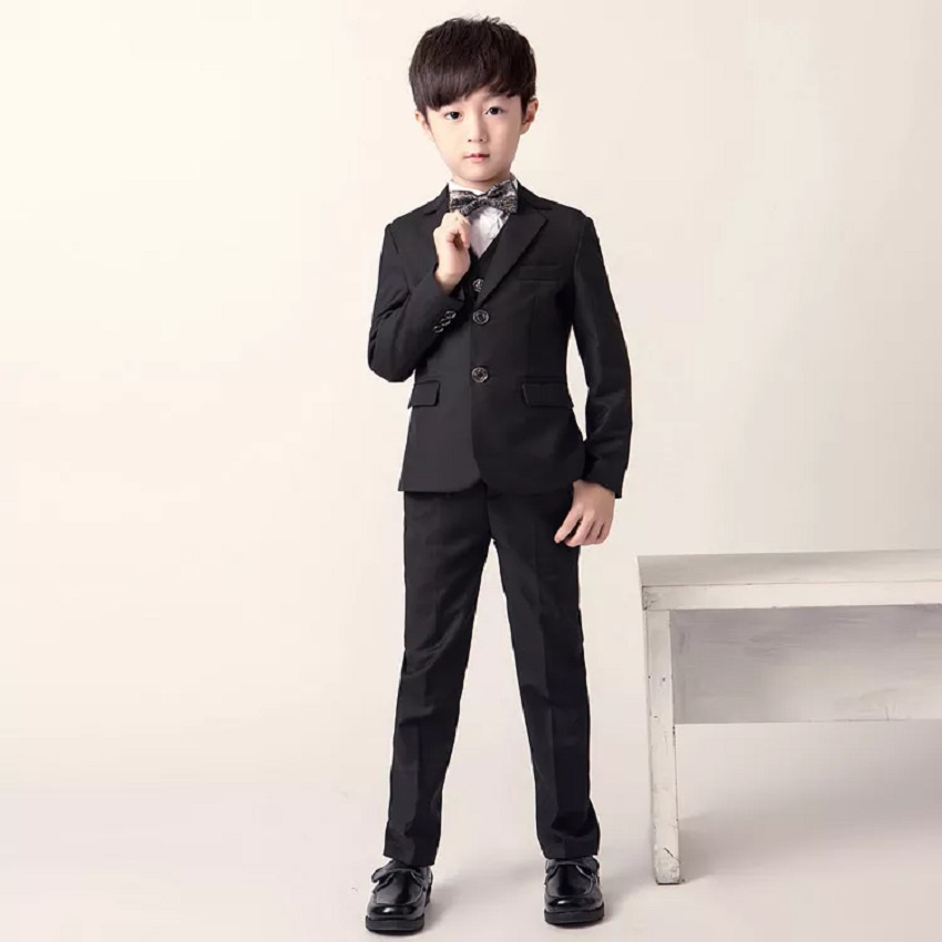 SETELAN JAS HITAM ANAK RESMI FORMAL SLIMFIT PAKET LENGKAP 5IN1 HIGH TWIST TERBAIK ORIGINAL NIKAYU