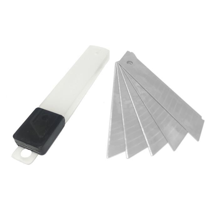 

Refill 5 Pcs Pisau Cutter Knife Blade Besar Pemotong Kater Paper Craft