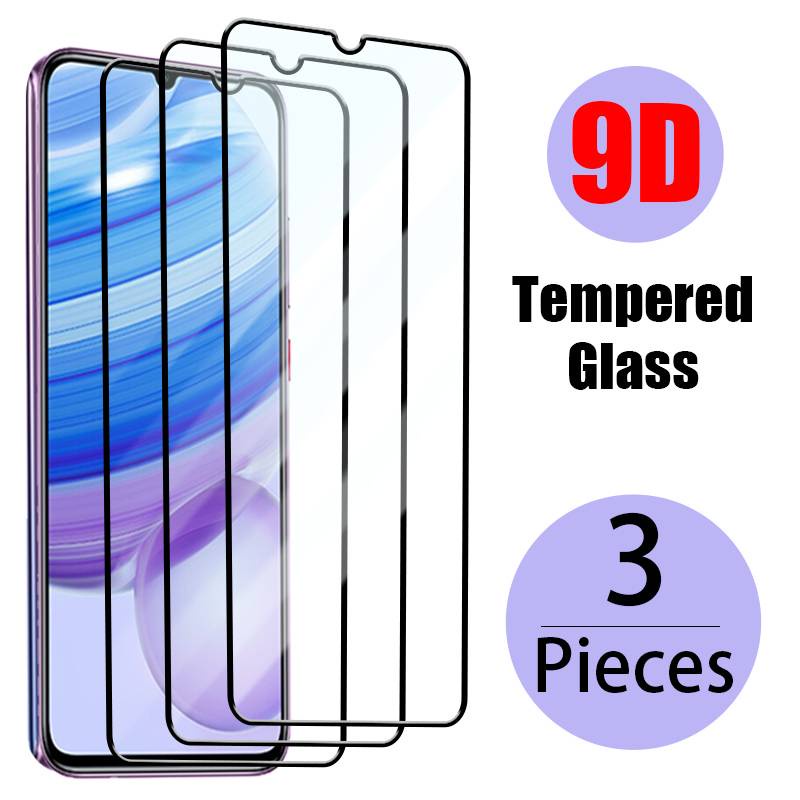 3PCS Tempered Glass for Xiaomi Redmi 9 9A 9C 9T 8A 7A 6A 6 Screen Protector for Redmi Note 9 7 8 Pro 9S 8T 9T Glass