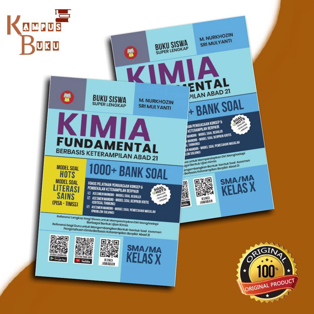 Buku Kimia SMA : Kimia Fundamental SMA Kelas 10 - ORI