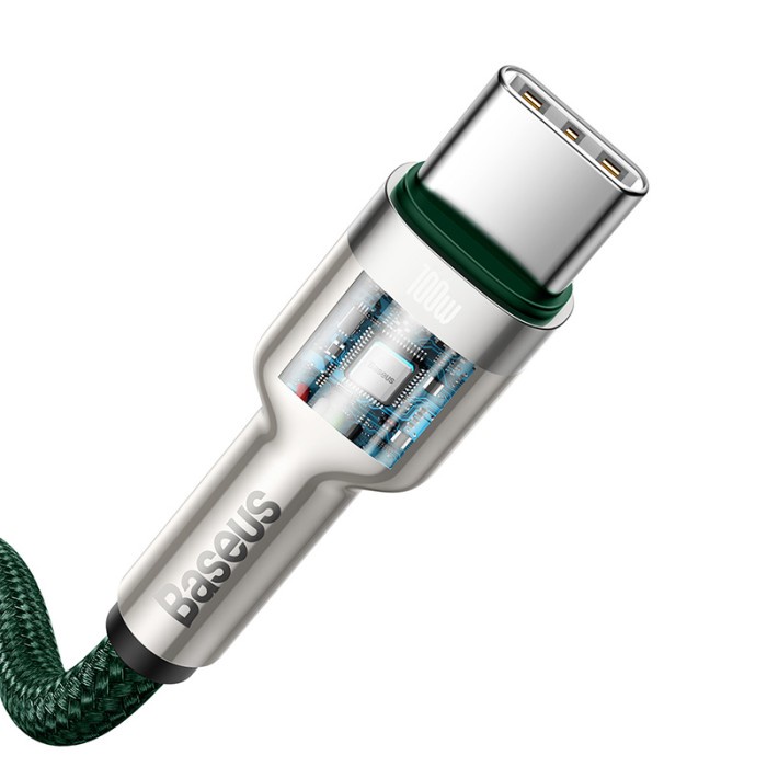 BASEUS Cafule Series Metal Data Cable C to C 100W 1m - CATJK-C