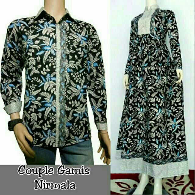 Kemeja baju pria batik seragam kantor nirmala