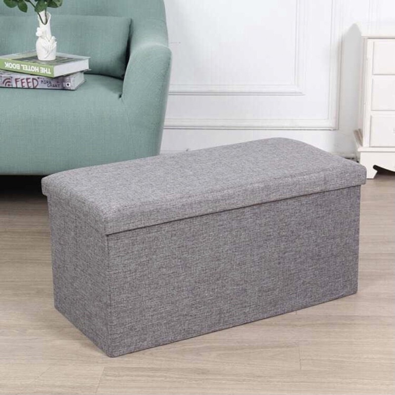 STORAGE BOX SOFA LEBIH BESAR MULTIFUNGSI STOOL SOFA BOX CONTAINER PENYIMPAN BARANG PRAKTIS MUDAH HEMAT KALIMANTAN SELATAN BANJARMASIN KALSEL | RUMIFY