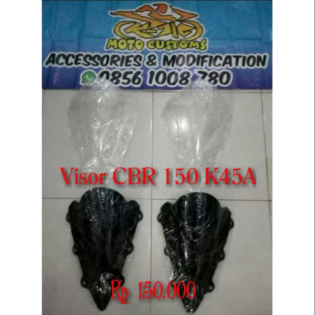 Visor modis jenong Cbr 150 Lokal K45A