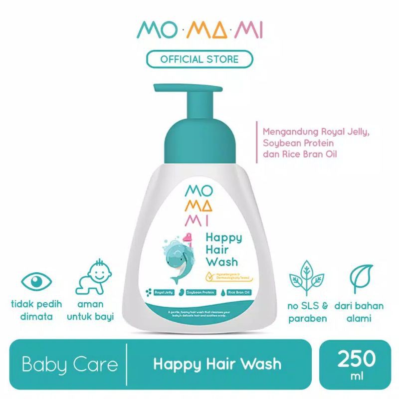 MOMAMI Bubbly Body Happy Hair Softie Top to Toe Wash