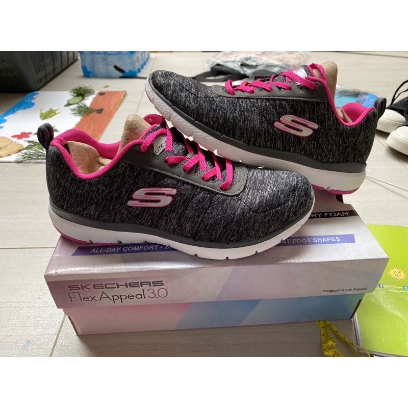 skechers flex appeal 3.0 Grey pink size 39,5