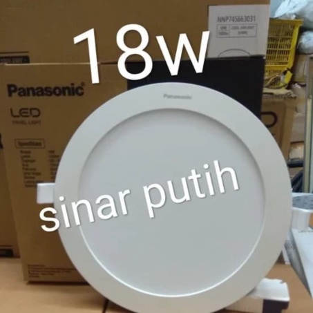 Unik Panasonic down light led 18w 18watt led panel panasonic Diskon