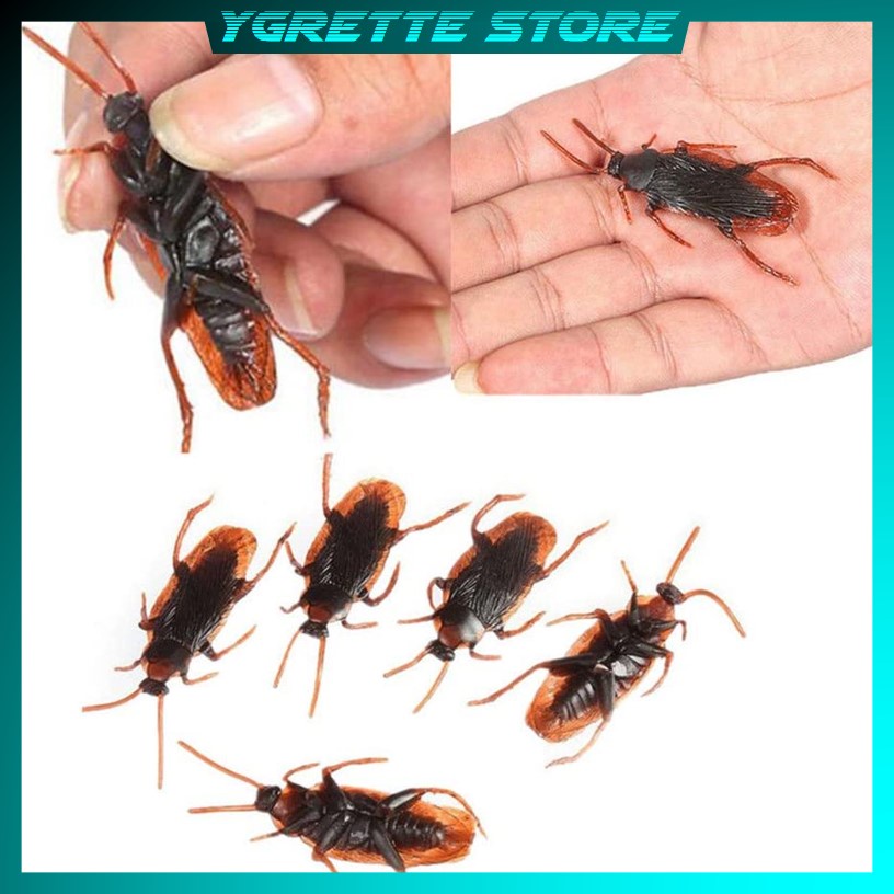 YGRETTE - MAINAN PRANK KECOA PALSU FAKE Cockroach toy, simulation CORO PLASTIK