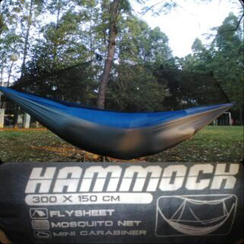Hammock ayunan kelambu / ayunan gunung / ayunan santai / hamock kelambu / hammok kelambu / hamok ayunan camping / hamok kelambu / kelambu hammock / ayunan gantung dewasa