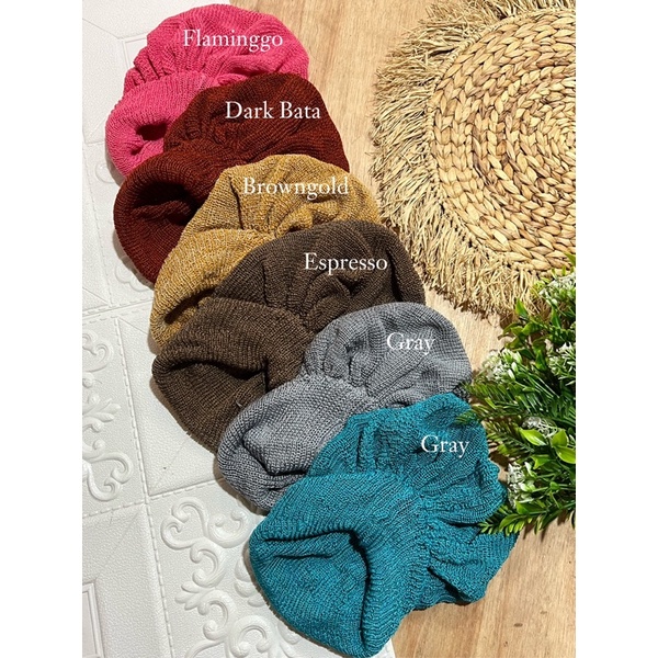 SMOK HIJAB NENEK EYANG UTI MBAH RAJUT PREMIUM