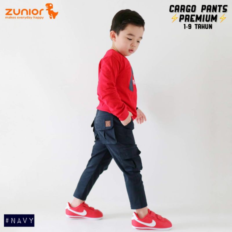 Cargo Anak Premium Zunior Navy