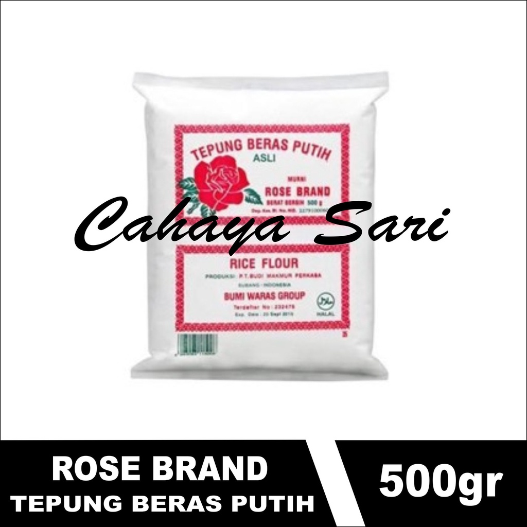 

Tepung Beras Putih Rose Brand 500 gr / Rice Flour