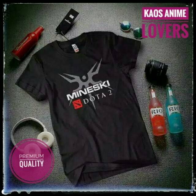 Kaos Distro Game Dota 2 Mineski Kaos Pria Custom