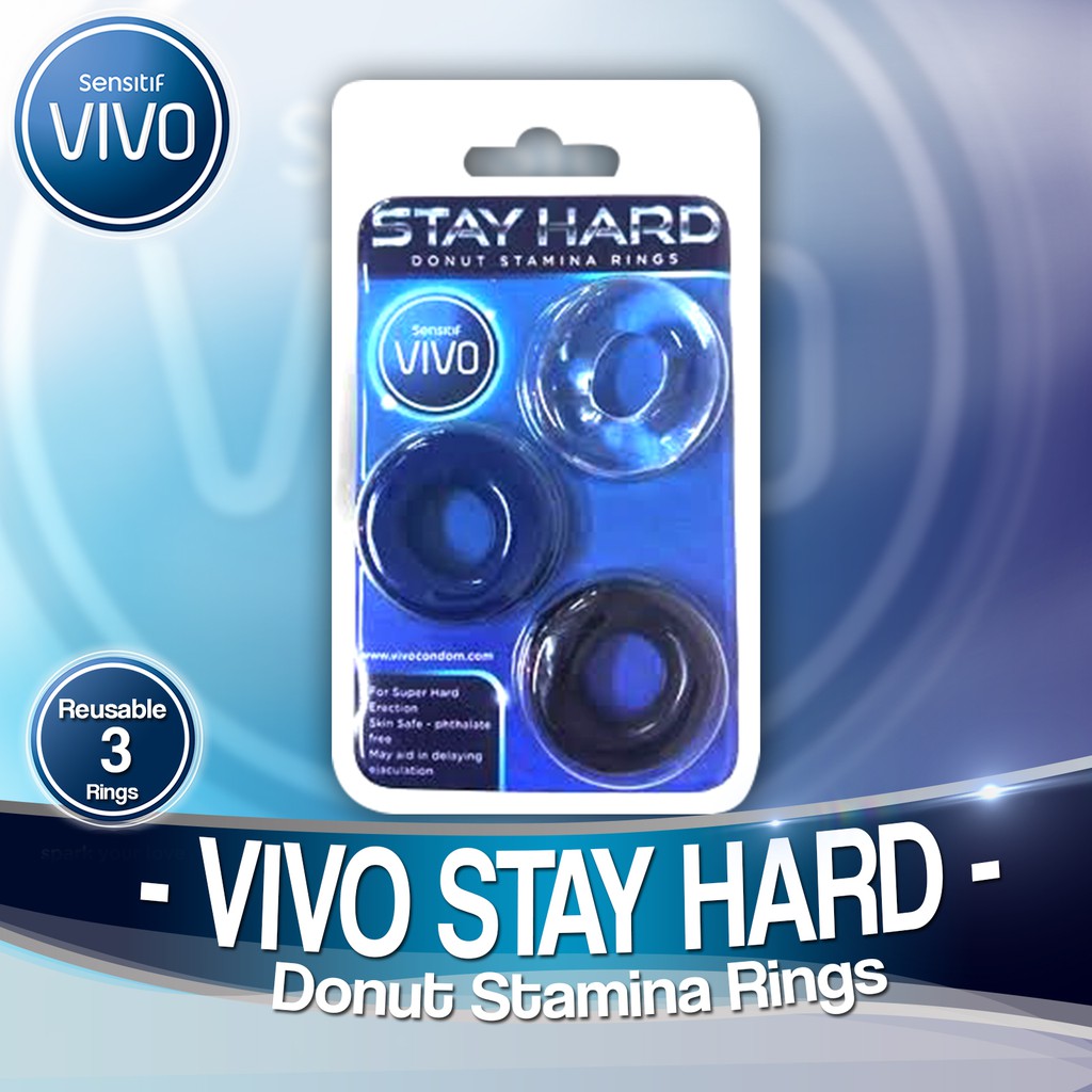 Vivo - Vivo Stay Hard Donut Rings | Vivo Stay Hard Donut Ring Original