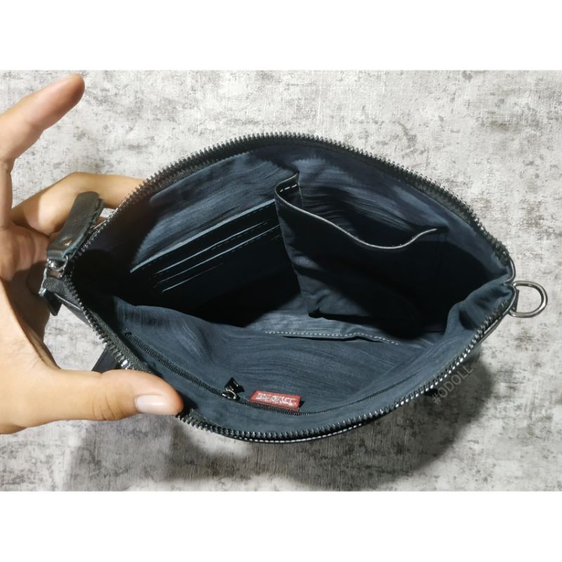 Handbag Atau Tas Tangan Wanita dan Pria Kulit Asli Clutch Bag