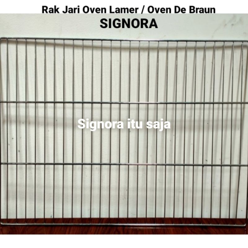 Rak Jari Oven De Braun/Oven De Costa/Oven Lamer Signora ORI