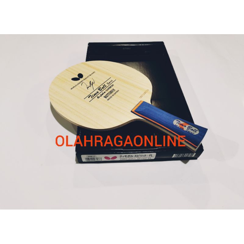 KAYU BET TENIS MEJA BUTTERFLY TIMOBOLL SPIRIT