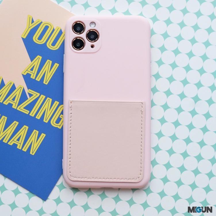 2.2 Matte Pocket Case - Softcase Iphone Full cover - Iphone 6 7 8 6+ 7+ 8+ X XR XSMAX 11 12 PROMAX m
