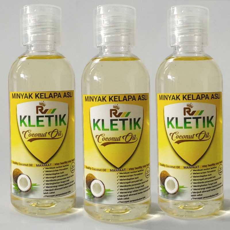 

Minyak Kelapa 100% Asli Murni 70ml Keletik / Kelentik / Lentik