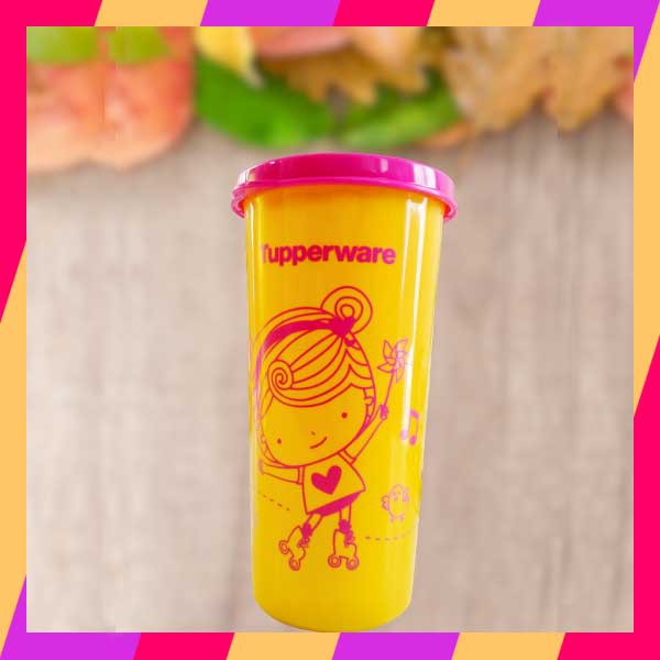 Tempat Minum Anak Tupperware Warna Kuning