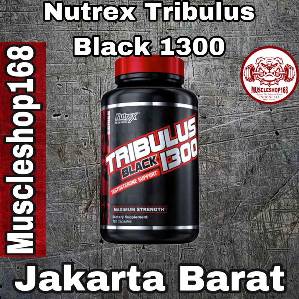 Nutrex Tribulus Black 1300 120 Caps Testoterone Booster