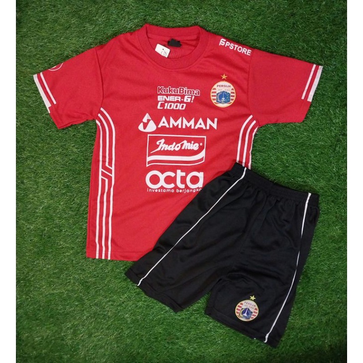 JERSEY ANAK PERSIJA HOME 2022 MERAH JERSEY PERSIJA JERSEY ANAK STELAN