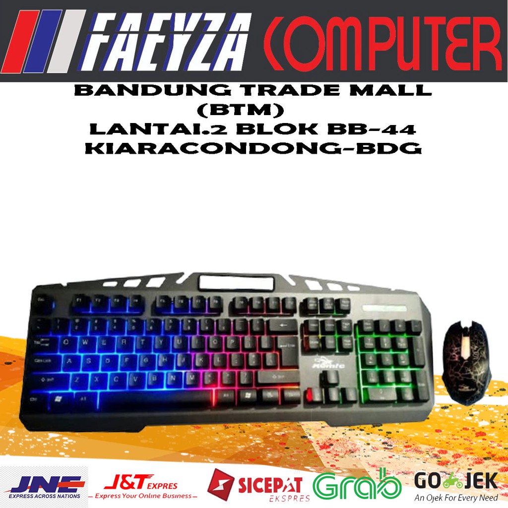 KEYBOARD MOUSE GAMING KOMIC KMG-850