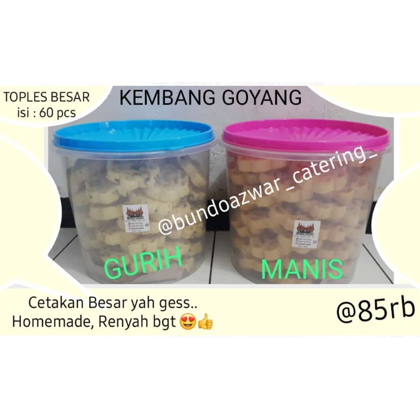 

Kembang Goyang Toples Besar