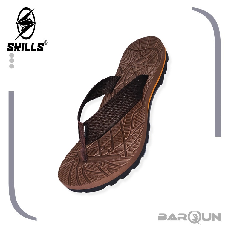 Sendal Skills Barqun Sandal Gunung  pria Japit Traventure Original Outdoor