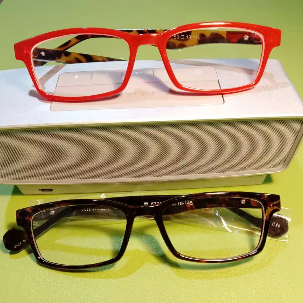 Frame 6771 Kacamata Korea Pria Wanita Kotak Hitam - BOLON Eyeware