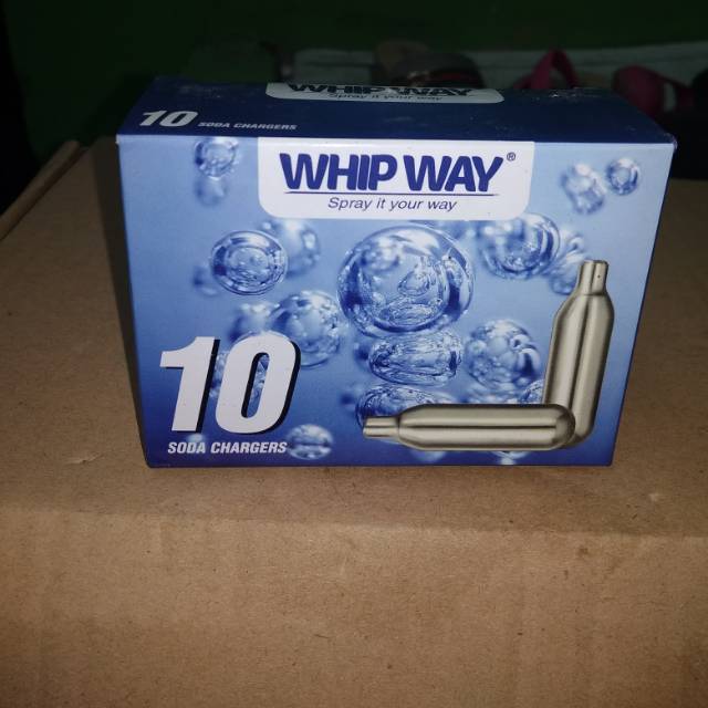 

Soda Charger ( whip way ) DISKON...!!