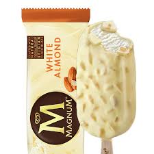 

WALLS MAGNUM WHITE ALMOND 80ML ICE CREAM MAGNUM ES KRIM WALL'S 80ML ES KRIM