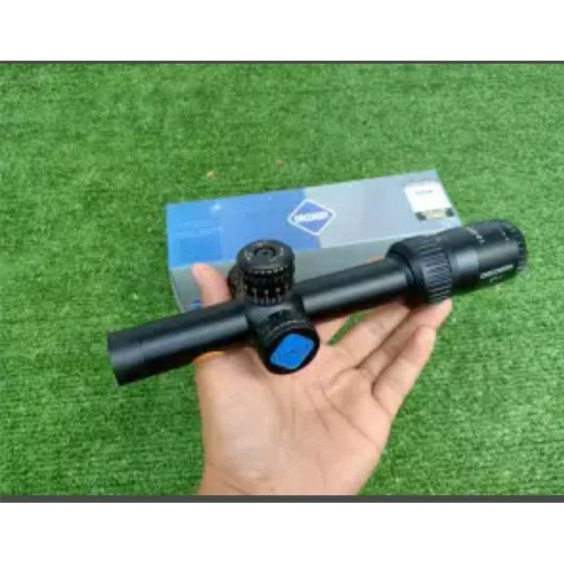 DISCOVERY BUNTUNG VT1 1,5-6x20 RETIKEL NYALA / TELESKOP TEROPONG TAHAN GETAR / SCOPE IMPORT
