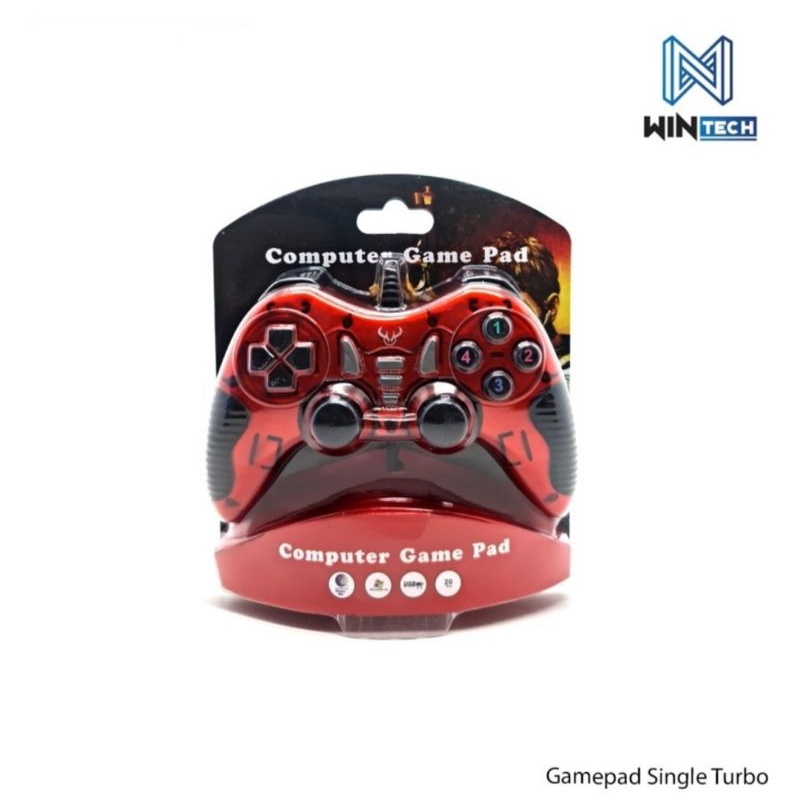 JOYSTICK SINGLE USB TURBO / GAMEPAD PC USB / JOYSTICK GAME SINGLE