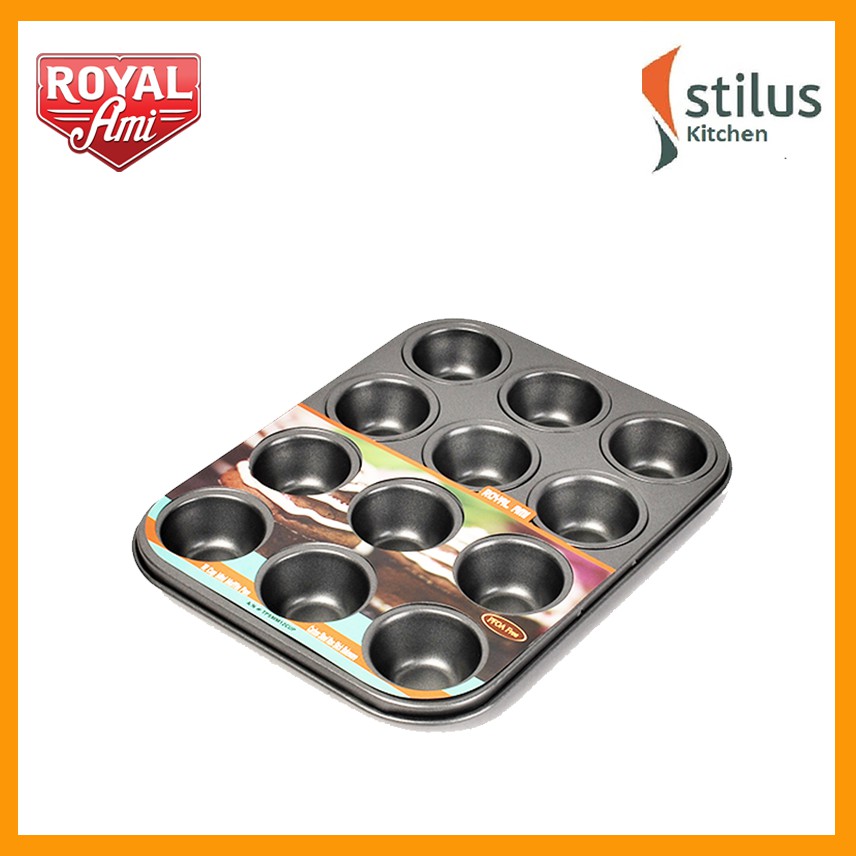 Royal Ami 12 Cup Mini Muffin / Cetakan Muffin Kecil
