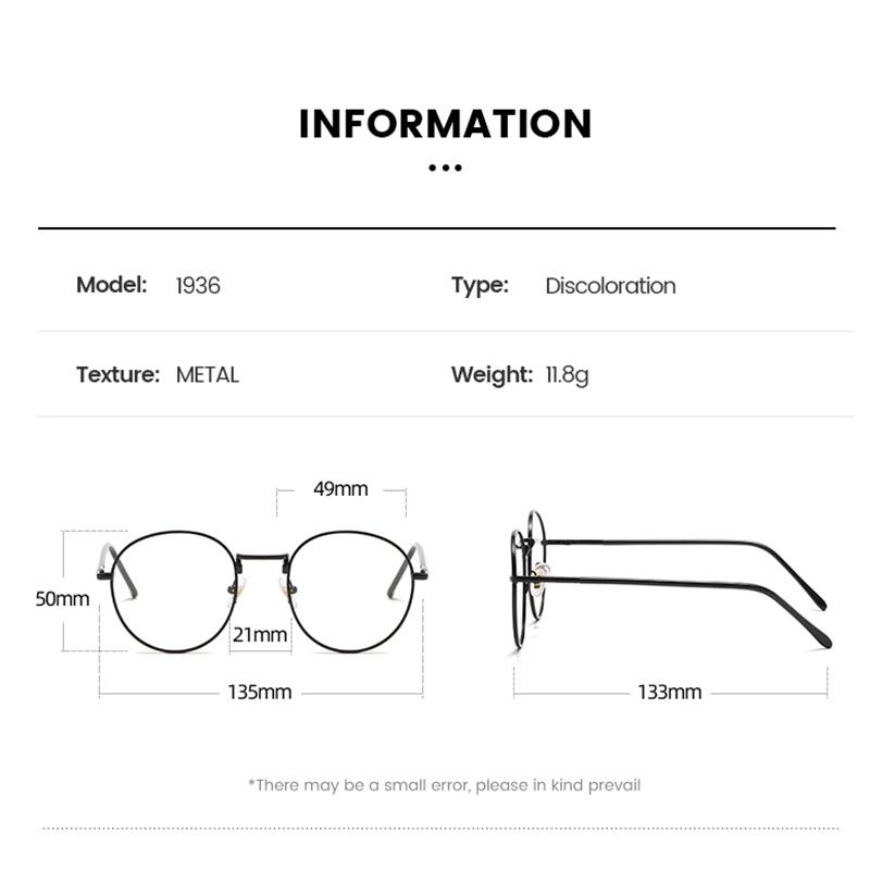 Kacamata Photochromic Anti Radiasi Anti Blue Light Untuk Pria Dan Wanita