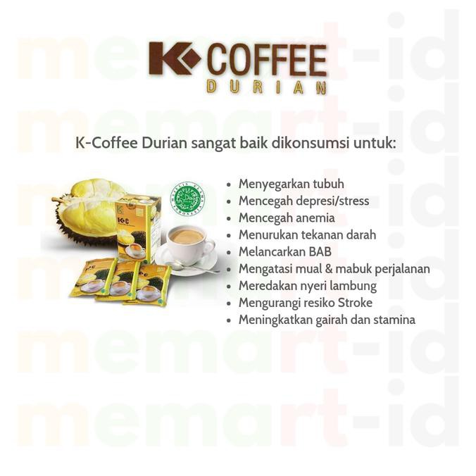 

K-Coffee Durian Kopi Durian 6 Sachet