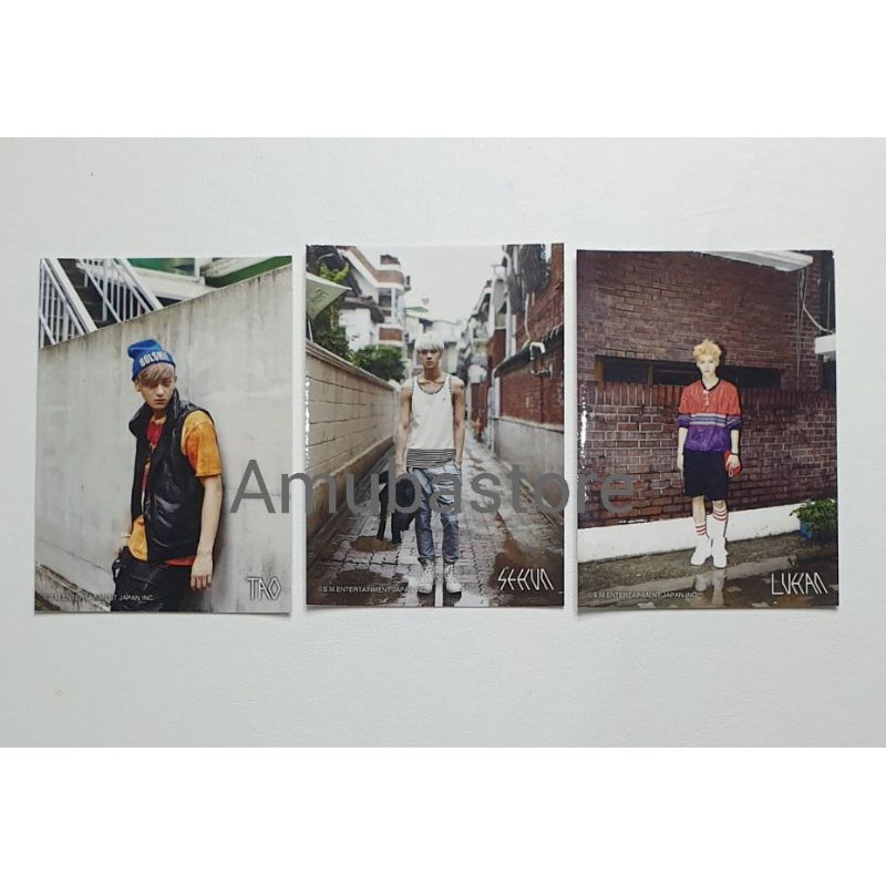 exo Hello Japan Fanmeet Hairband official Sticker / pc - sehun, luhan, tao version