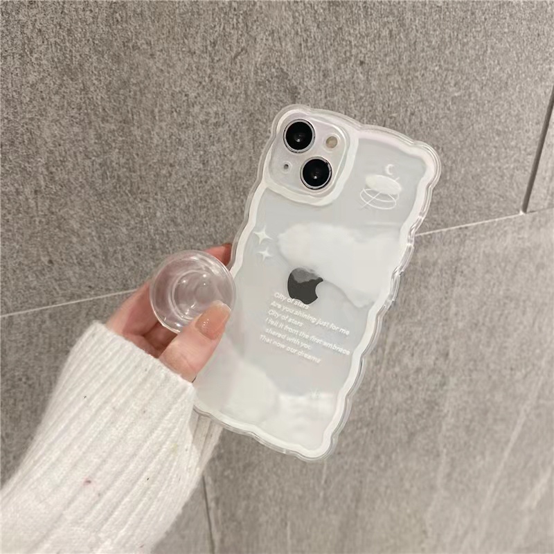 Soft Case Tpu Transparan 13pro 13prm Motif Kartun Untuk iPhone 11 7Plus 8Plus Xr XS 13 12pro Max