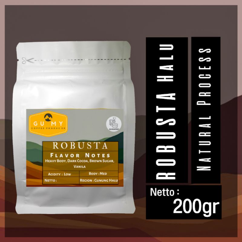 

kopi fine robusta halu 200gr // kopi robusta // kopi gunung halu //coffee // kopi